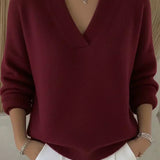Violeta | Maglione ampio con scollo a V