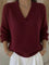 Violeta | Maglione ampio con scollo a V