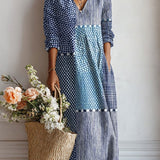 Esra | Abito Boho Blu